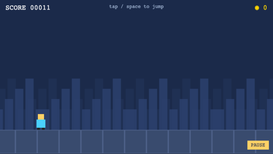 Rooftop Endless Runner Game — Cleo HQ screenshot