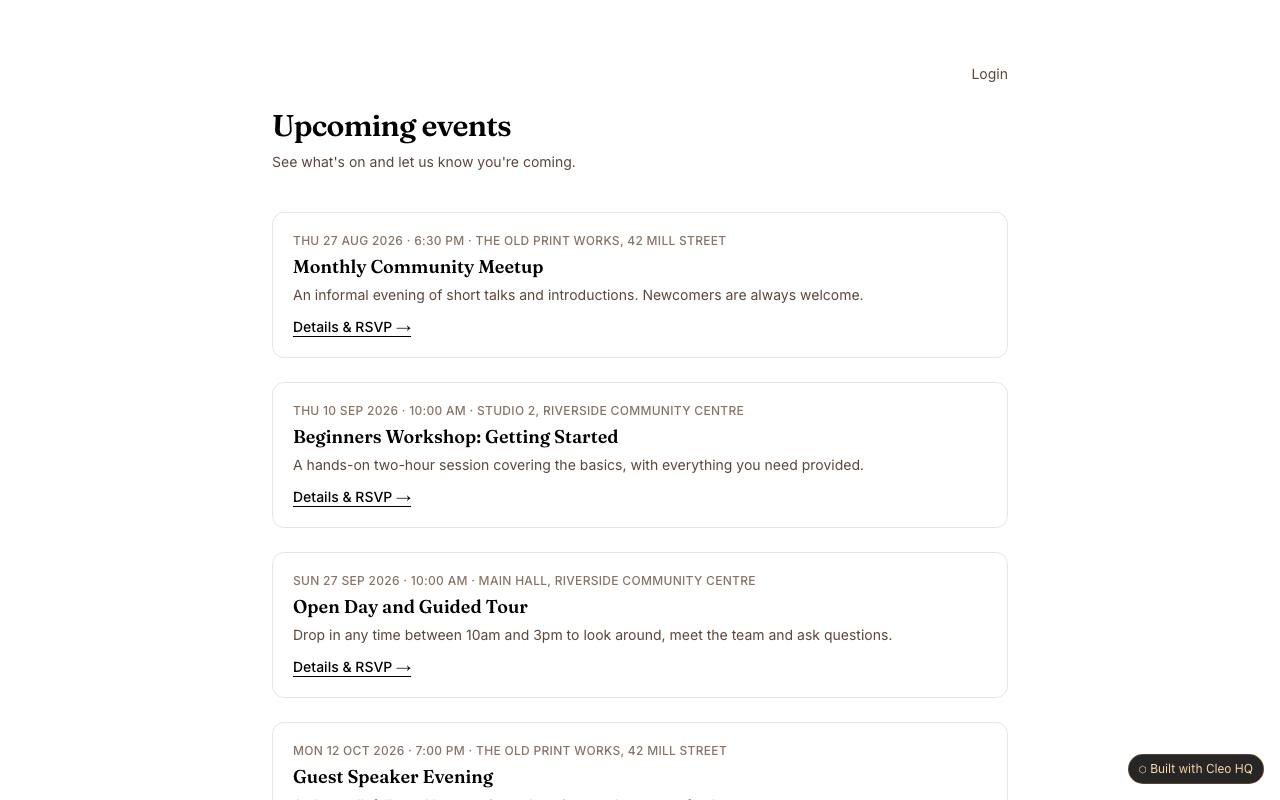 Event Ticketing
