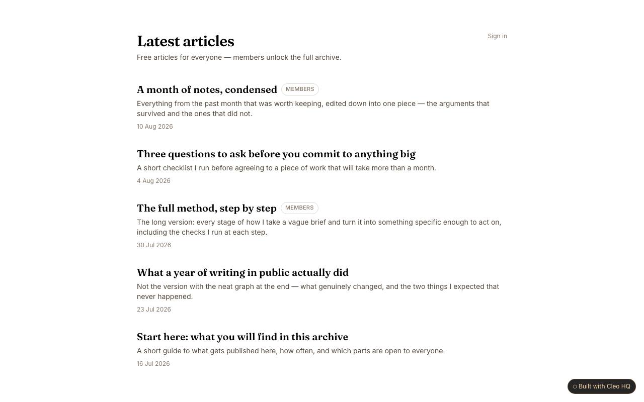 Paywalled content