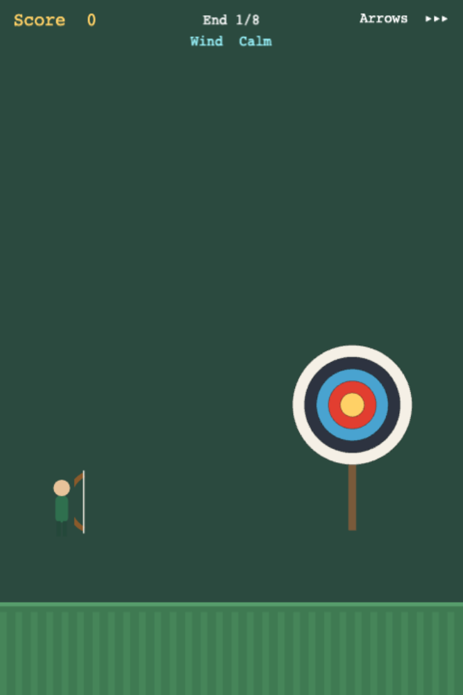 Aim and Release in an Archery Game — Cleo HQ screenshot