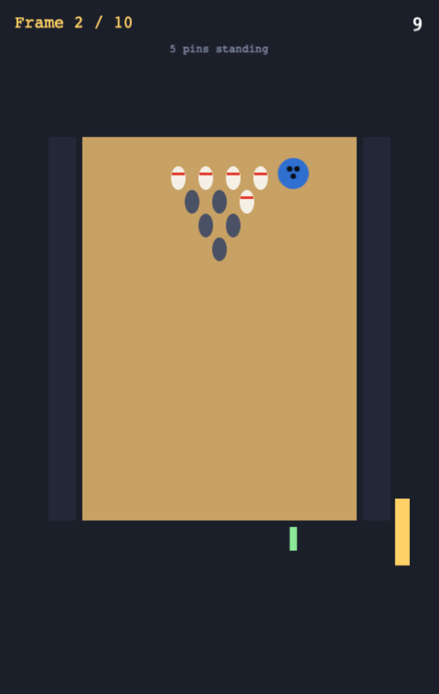Aim and Roll in a Bowling Game — Cleo HQ screenshot