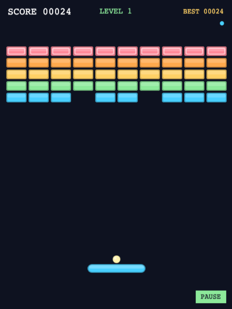 Brick Breaker with Power-Ups — Cleo HQ screenshot