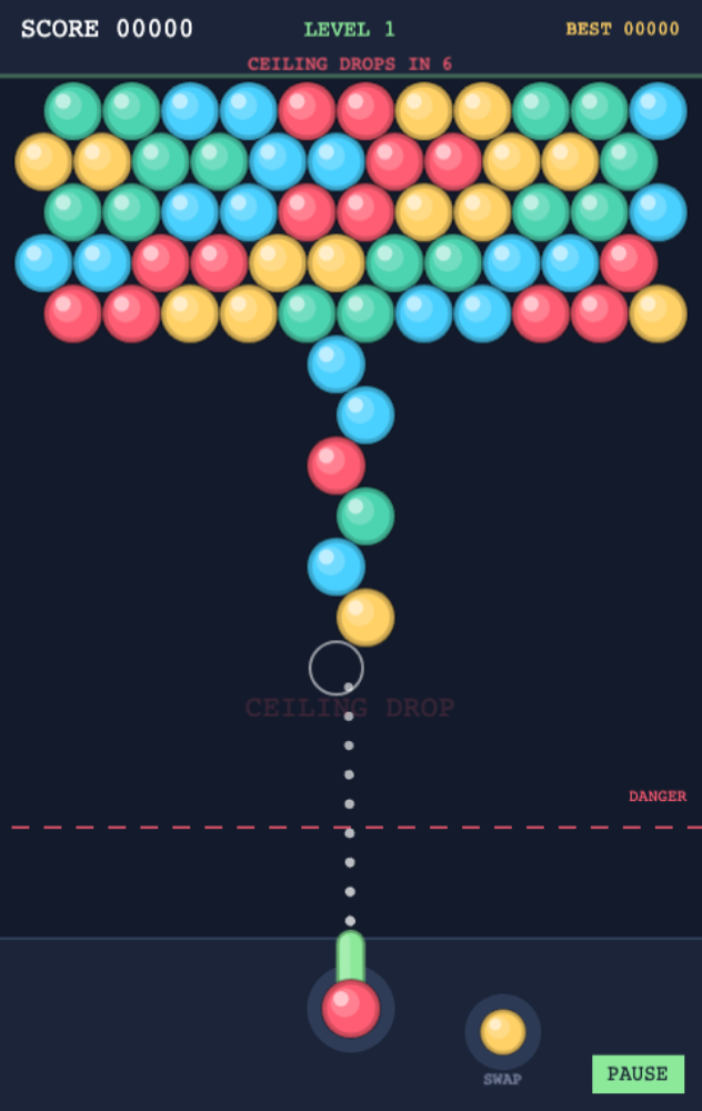 Aim Bubbles in a Bubble Shooter — Cleo HQ screenshot