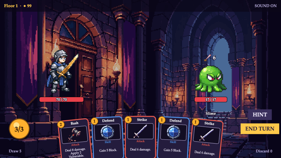 Build a Winning Card Battle — Cleo HQ screenshot