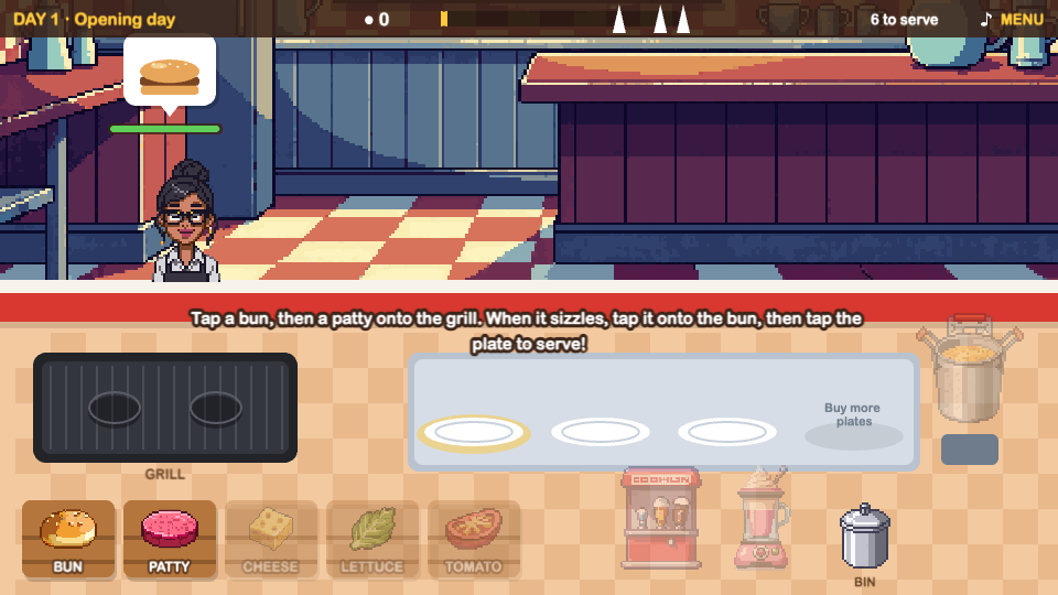 Prepare Orders in a Cooking Rush — Cleo HQ screenshot