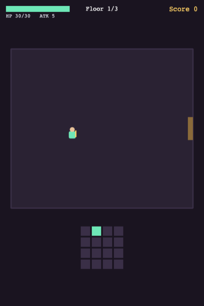 Explore Rooms in a Dungeon Game — Cleo HQ screenshot