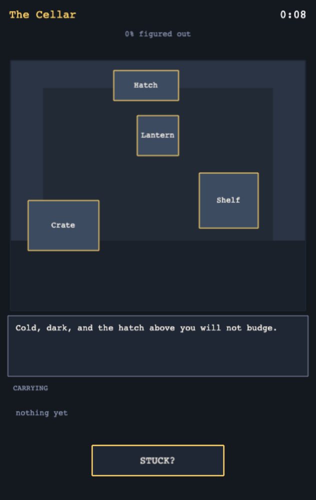 Solve Clues in a Browser Escape Room — Cleo HQ screenshot