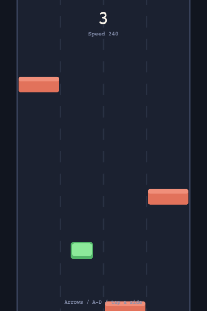 Switch Lanes to Dodge Traffic — Cleo HQ screenshot
