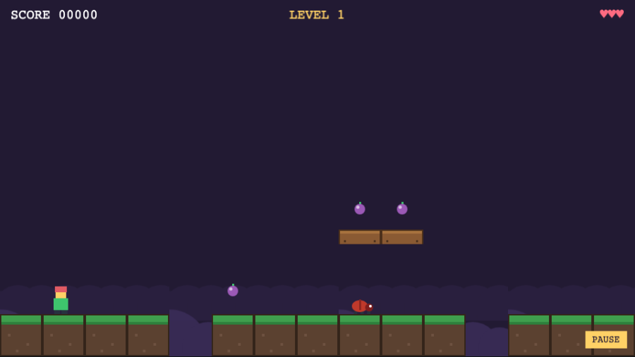 Berry Collecting Platformer — Cleo HQ screenshot